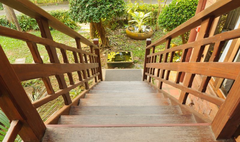 Wood Stairs Refinishing